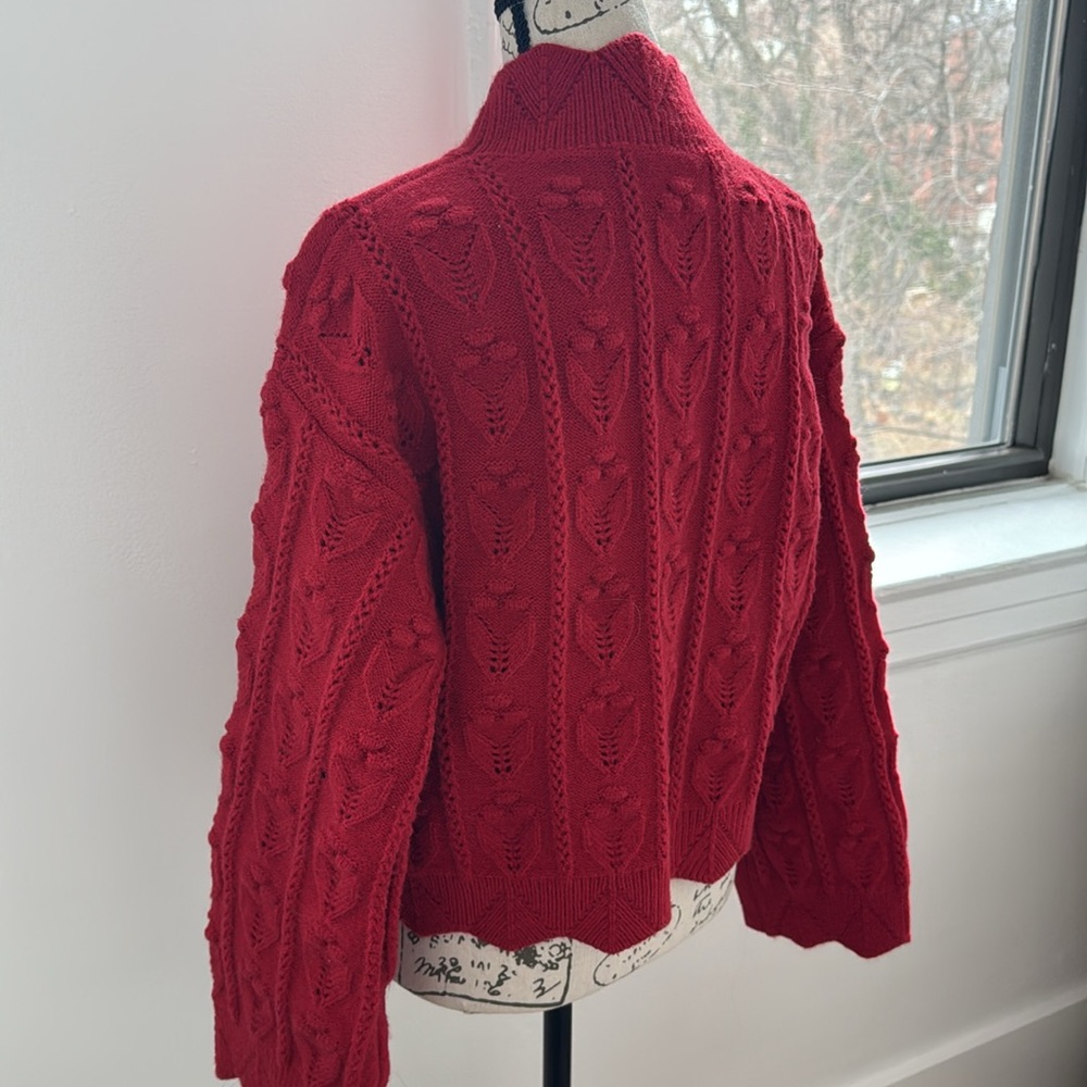 Like New, Cider Mock Neck Sweater - Picture 3 of 3